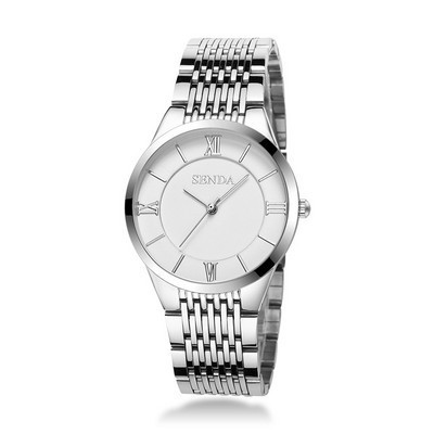 Vízálló férfi és női karóra acél szíjjal