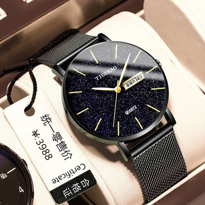 Jauna modeļa vīriešu pulkstenis izgatavots no nerūsējošā tērauda