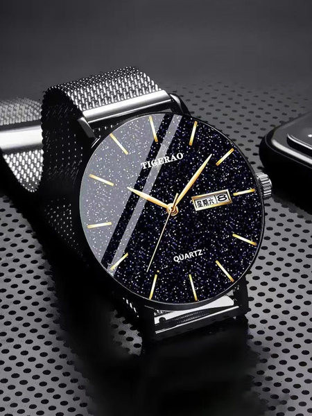 Jauna modeļa vīriešu pulkstenis izgatavots no nerūsējošā tērauda