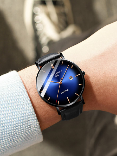 Εξαιρετικά λεπτό ρολόι - αδιάβροχο