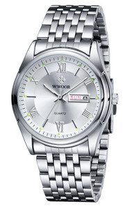 Vīriešu pulkstenis ar nerūsējošā tērauda siksniņu