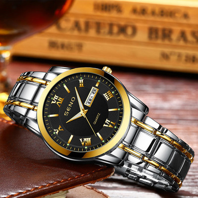 Apaļš unisex ikdienas pulkstenis