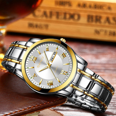 Apaļš unisex ikdienas pulkstenis