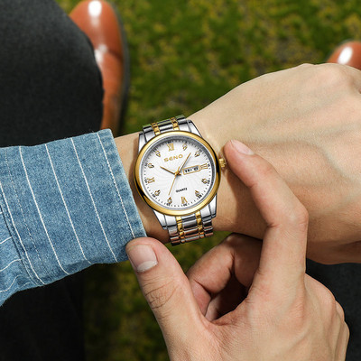 Apaļš unisex ikdienas pulkstenis