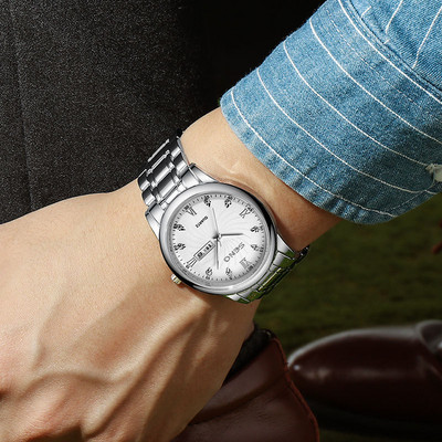 Apaļš unisex ikdienas pulkstenis