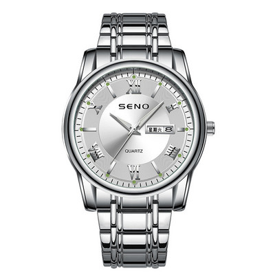 Apaļš unisex ikdienas pulkstenis