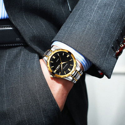 Apaļš unisex ikdienas pulkstenis