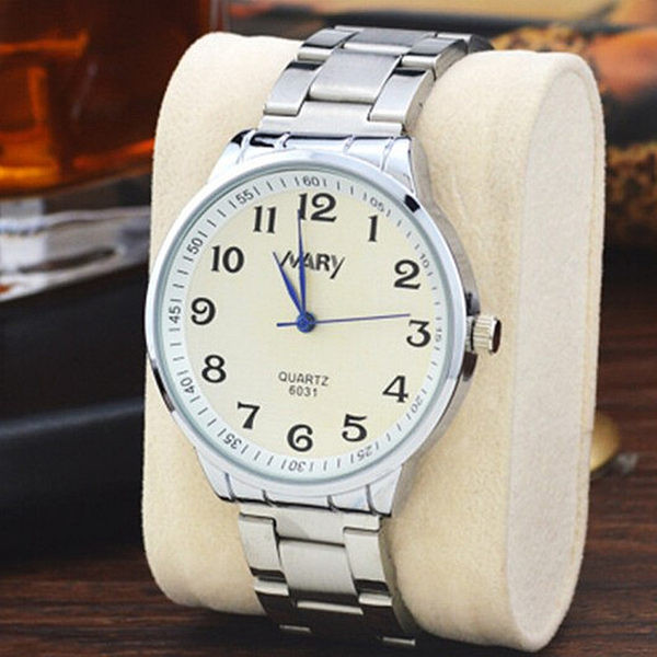 Moderns pulkstenis ar tērauda siksniņu - vīriešiem un sievietēm