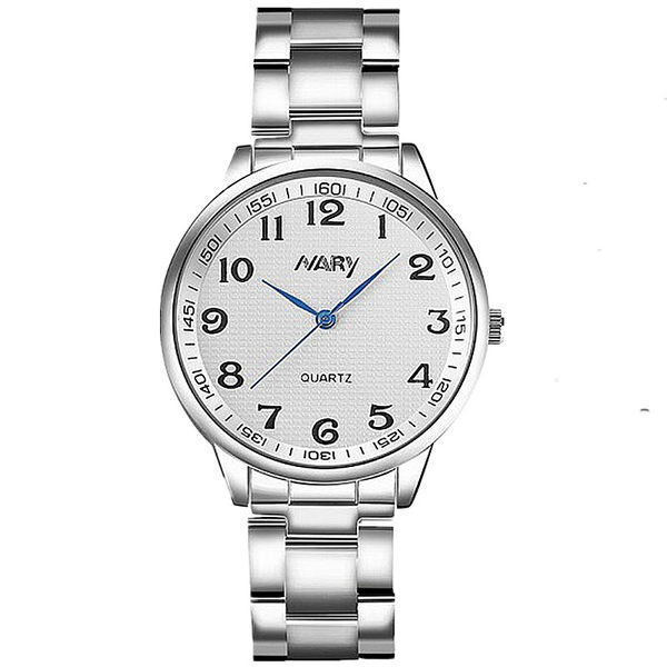 Moderns pulkstenis ar tērauda siksniņu - vīriešiem un sievietēm