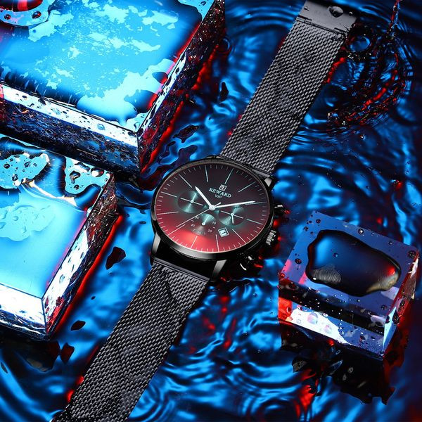 Nerūsējošā tērauda krāsas vīriešu pulkstenis