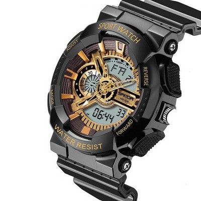 Нов модел мъжки часовник с двоен дисплей