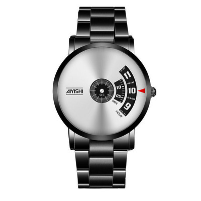 Napi férfi karóra fém szíjjal