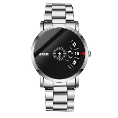 Napi férfi karóra fém szíjjal