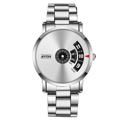 Napi férfi karóra fém szíjjal