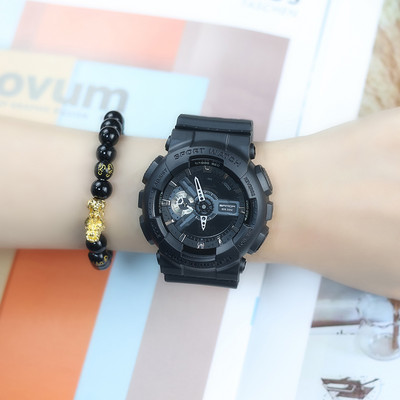 Vīriešu krāsains pulkstenis ar silikona siksniņu