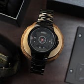 Vīriešu pulkstenis ar tērauda siksniņu