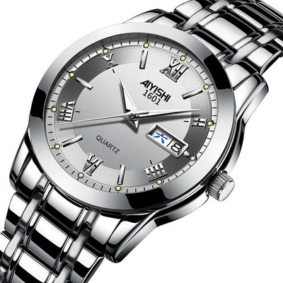 Uus meeste roostevabast terasest käekella mudel