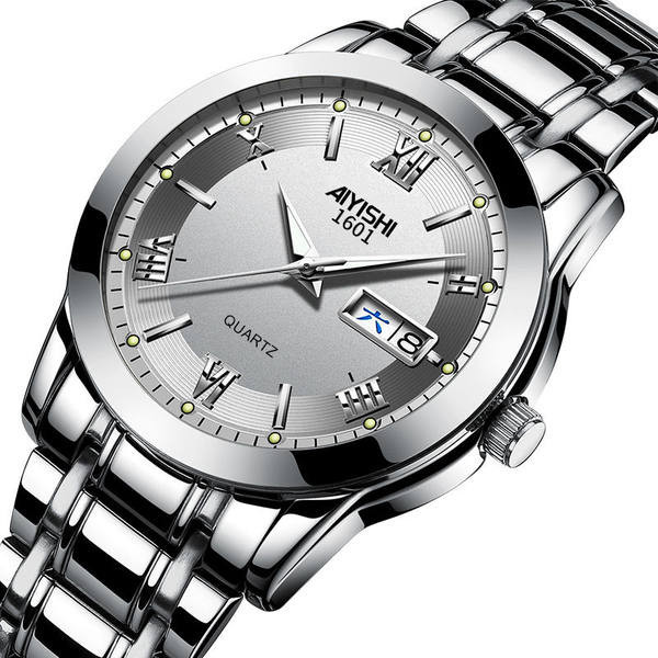 Uus meeste roostevabast terasest käekella mudel