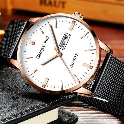 Mehāniskais vīriešu pulkstenis - ūdensizturīgs