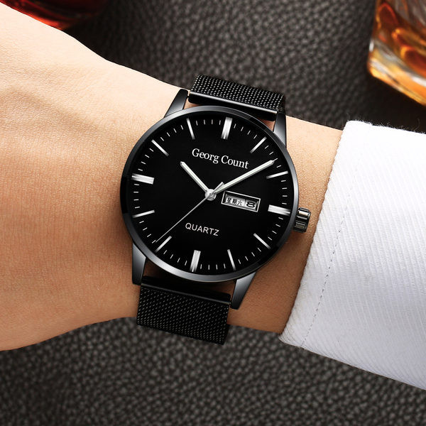 Mehāniskais vīriešu pulkstenis - ūdensizturīgs