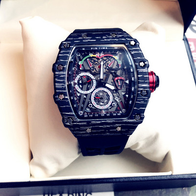 Vyriškas laikrodis su silikonine apyranke