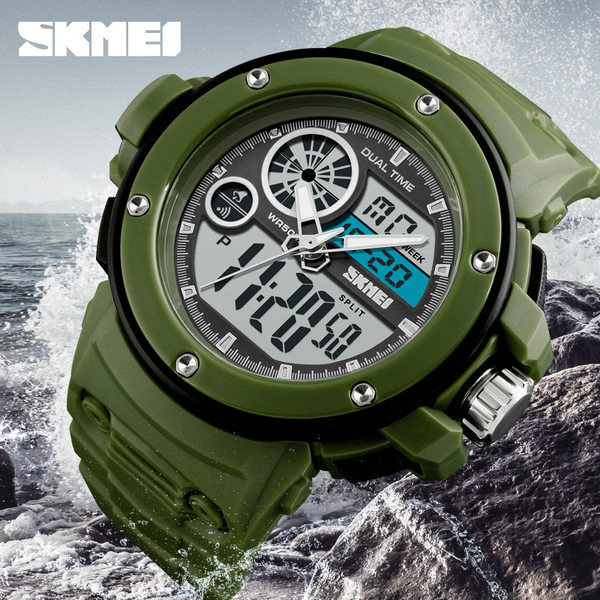 Igapäevane veekindel käekell mitmes värvitoonis