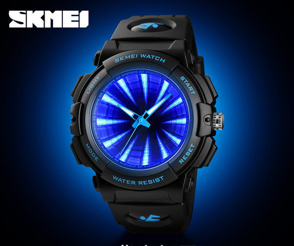 Kvēlojošs ikdienas vīriešu pulkstenis