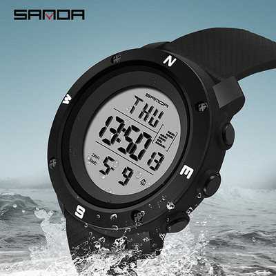 Vīriešu sporta pulkstenis vairākās krāsās