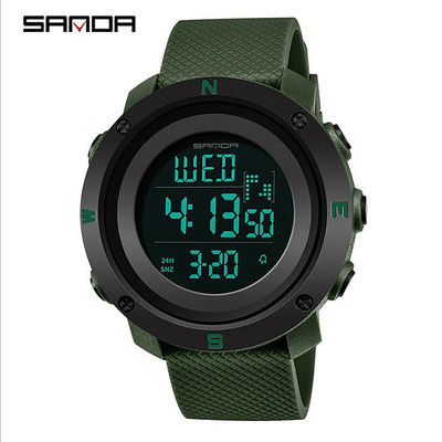 Vīriešu sporta pulkstenis vairākās krāsās