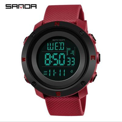 Vīriešu sporta pulkstenis vairākās krāsās