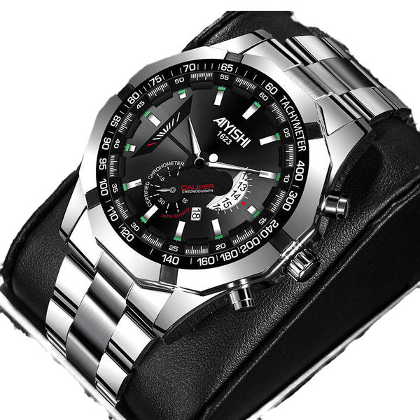 Vīriešu biznesa ūdensizturīgs pulkstenis