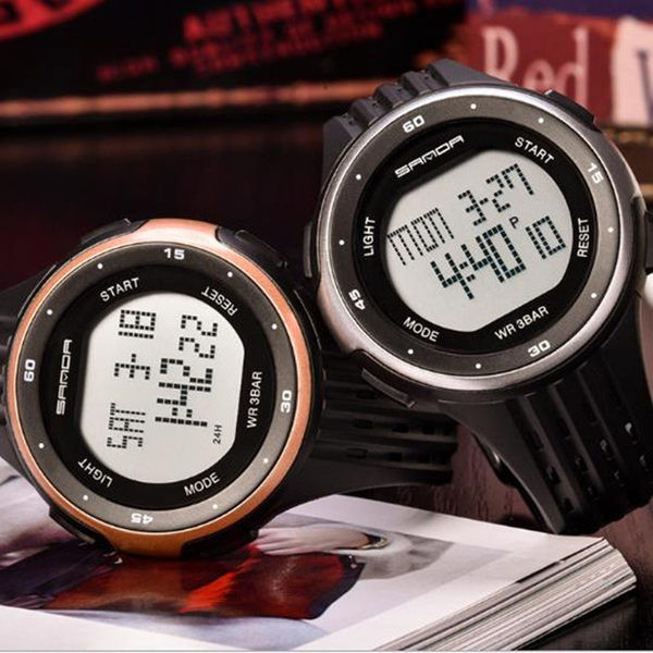 Αθλητικό αδιάβροχο ρολόι σε διάφορα χρώματα