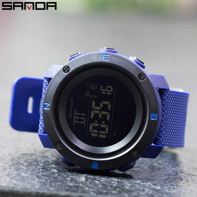 Férfi elektronikus karóra több színben