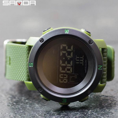 Férfi elektronikus karóra több színben