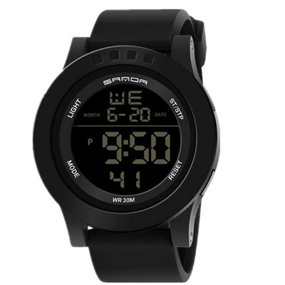 Meeste igapäevane käekell silikoonrihmaga