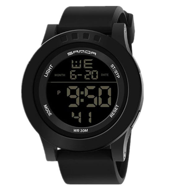 Meeste igapäevane käekell silikoonrihmaga