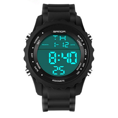 Meeste igapäevane käekell silikoonrihmaga