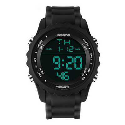 Meeste igapäevane käekell silikoonrihmaga