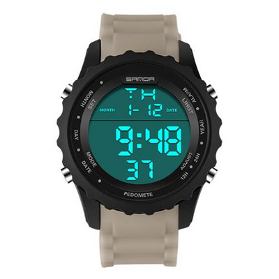 Meeste igapäevane käekell silikoonrihmaga