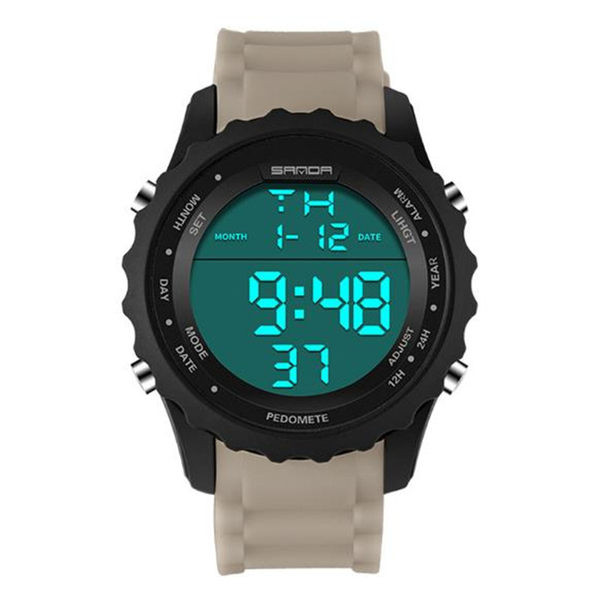 Meeste igapäevane käekell silikoonrihmaga