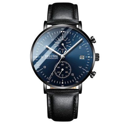 Üliõhuke fluorestseeruvate näpunäidetega käekell