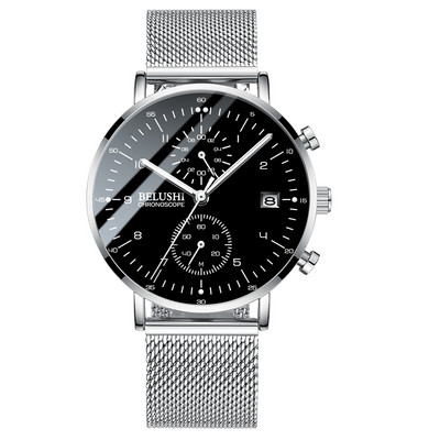 Üliõhuke fluorestseeruvate näpunäidetega käekell