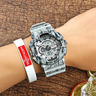 Férfi karóra kettős kijelzővel - két modell