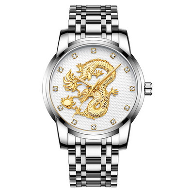 JAUNS modelis vīriešu pulkstenis ar tērauda siksniņu