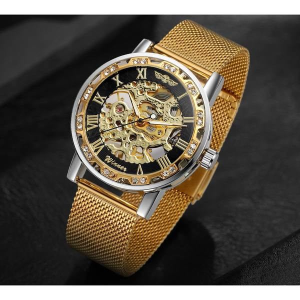 Jauns pulksteņa modelis apaļā formā un tērauda siksniņā