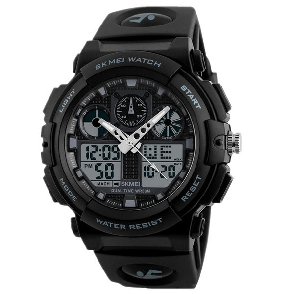 Kahe ekraaniga igapäevane meeste käekell