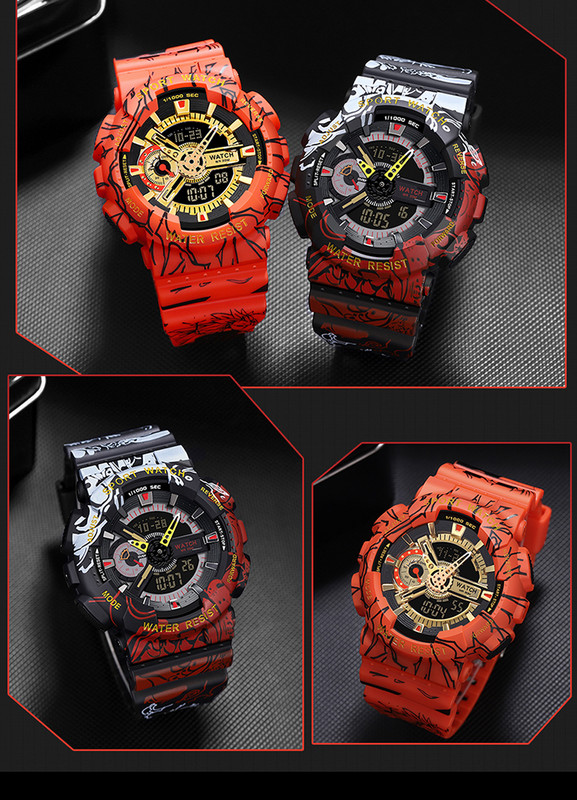 Vīriešu sporta pulkstenis - Ūdensizturīgs