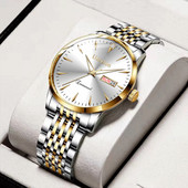 Napi karóra fém szíjjal - vízálló