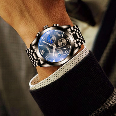 Stiilne veekindel terasrihmaga käekell