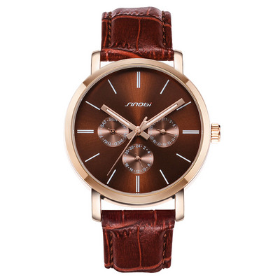 Praegune nahkrihmaga meeste käekell